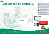 Sportbootkarten Satz 4: Großer Belt bis Bornholm (Ausgabe 2020) - 