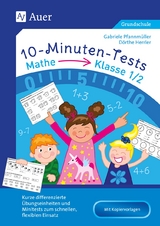 10-Minuten-Tests Mathematik - Klasse 1/2 - Dörthe Herrler, Gabriele Pfannmüller