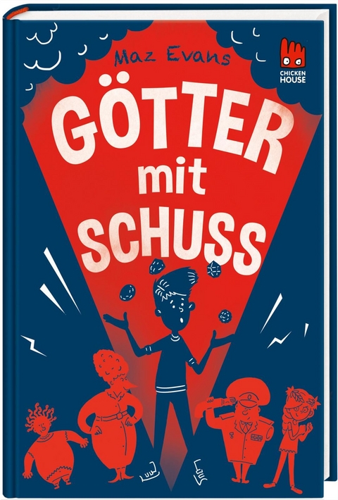 Die Chaos-Götter 4: Götter mit Schuss - Maz Evans