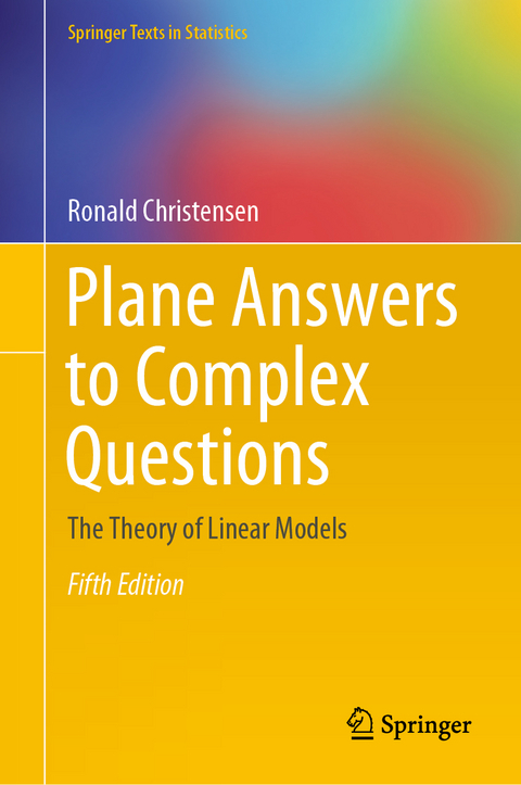 Plane Answers to Complex Questions - Ronald Christensen