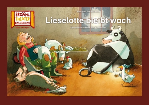 Lieselotte bleibt wach / Kamishibai Bildkarten - Alexander Steffensmeier