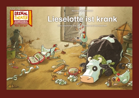 Lieselotte ist krank / Kamishibai Bildkarten - Alexander Steffensmeier