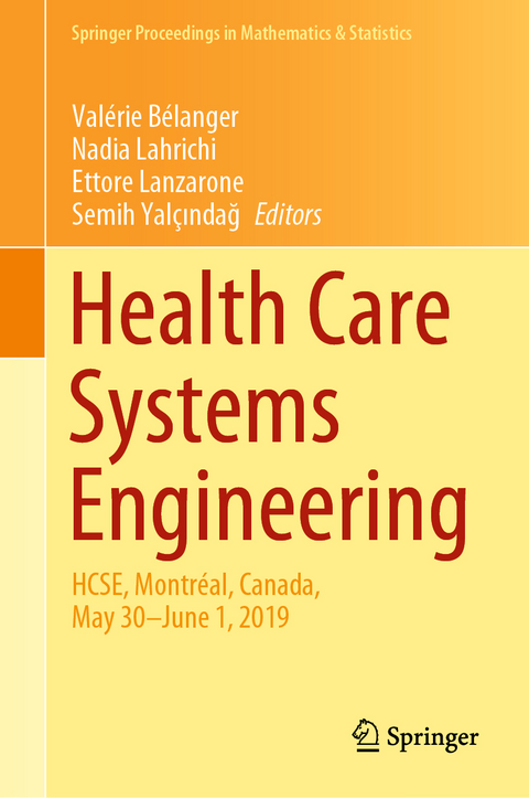 Health Care Systems Engineering - 