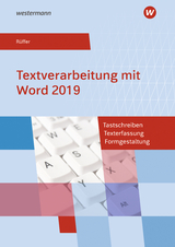 Textverarbeitung mit Word 2019 - Rüffer, Reinhard