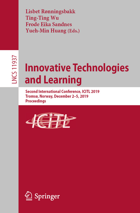 Innovative Technologies and Learning - 