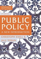 Public Policy - Knill, Christoph; Tosun, Jale