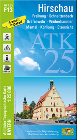 ATK25-F13 Hirschau (Amtliche Topographische Karte 1:25000) - 