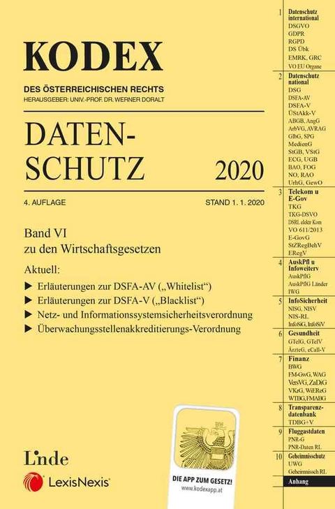 KODEX Datenschutz 2020 - Michael Pachinger