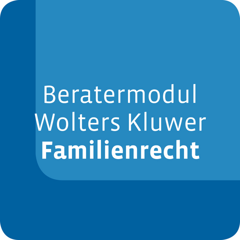 Beratermodul WoltersKluwer Familienrecht