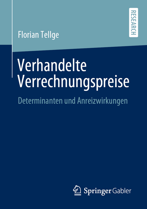 Verhandelte Verrechnungspreise - Florian Tellge