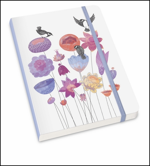 Notizbuch »MOKA« – Mit floralem Design von »Lovely Objects« – Format DIN A5
