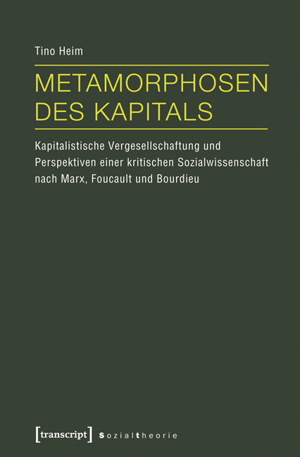 Metamorphosen des Kapitals - Tino Heim