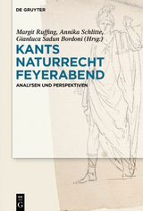 Kants Naturrecht Feyerabend - 