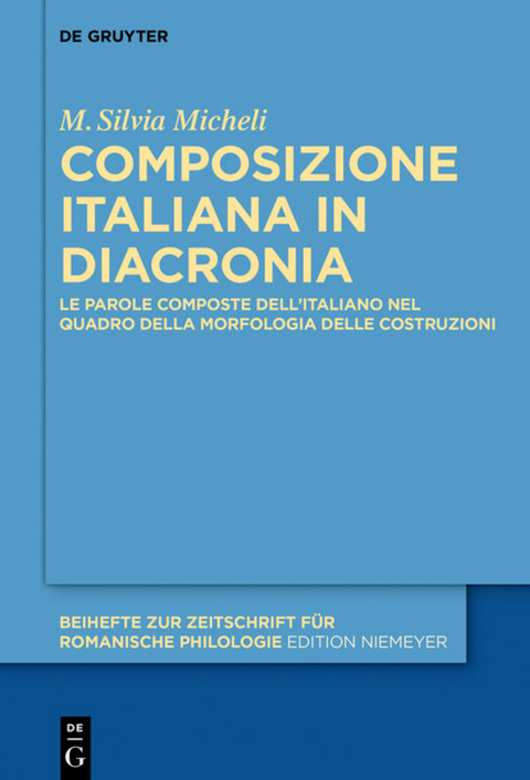 Composizione italiana in diacronia - M. Silvia Micheli