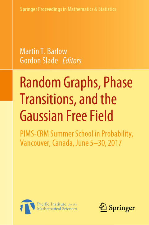 Random Graphs, Phase Transitions, and the Gaussian Free Field - 