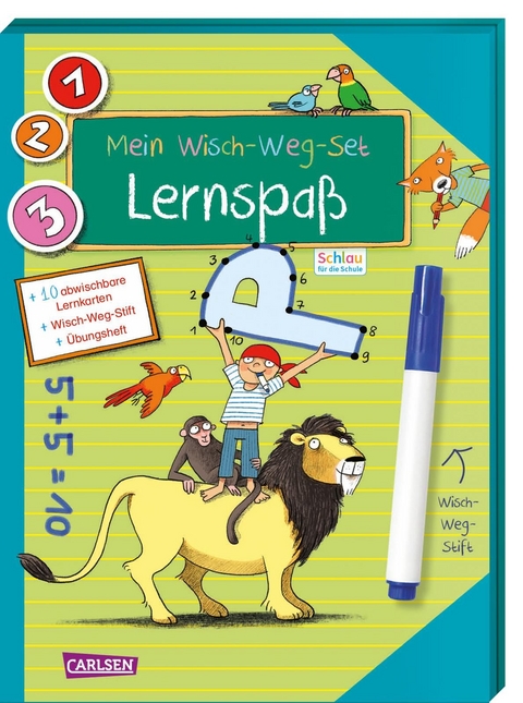 Schlau für die Schule: Mein Wisch-Weg-Set: Lernspaß - Christine Mildner