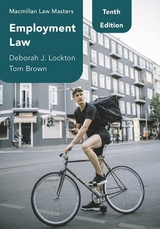Employment Law - Lockton, Deborah J.; Brown, Tom