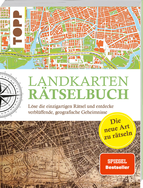 Landkarten Rätselbuch - die Rätselinnovation. SPIEGEL Bestseller - Norbert Pautner
