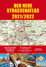 Straßenatlas 2021/2022 für Deutschland und Europa - 