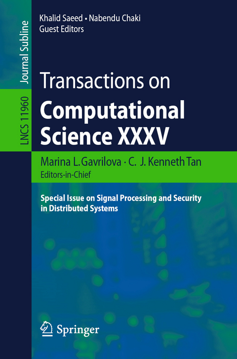 Transactions on Computational Science XXXV - 