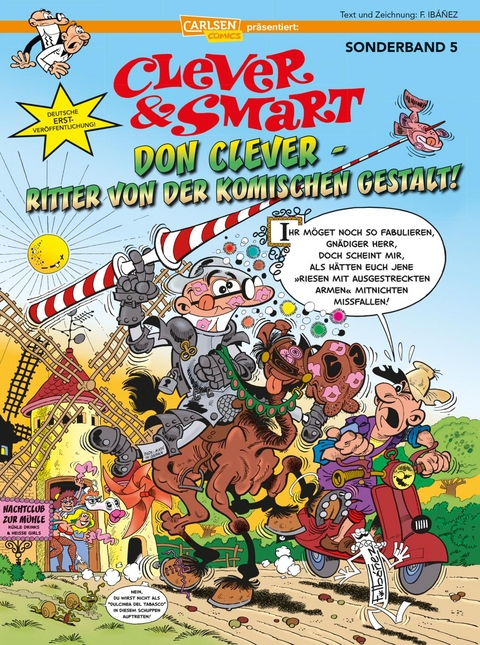 Clever und Smart Sonderband 5: Don Clever – Ritter von der komischen Gestalt! - Francisco Ibáñez