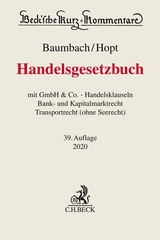 Handelsgesetzbuch - Hopt, Klaus J.; Kumpan, Christoph; Merkt, Hanno; Roth, Markus; Baumbach, Adolf