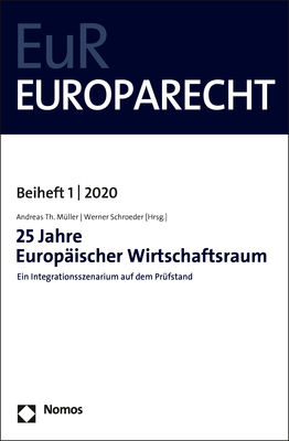 25 Jahre Europäischer Wirtschaftsraum - 