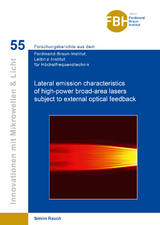 Lateral emission characteristics of high-power broad-area lasers subject to external optical feedback - Simon Rauch