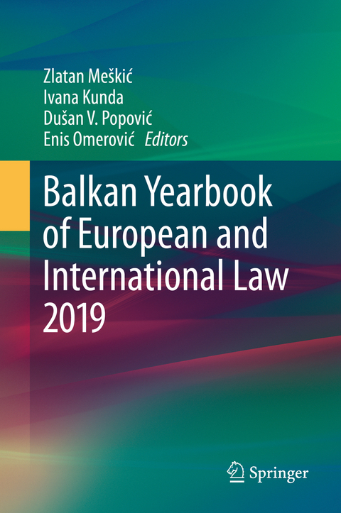 Balkan Yearbook of European and International Law 2019 - 