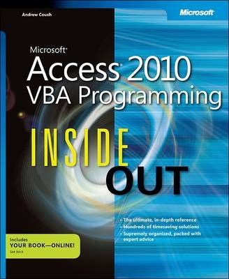 Microsoft Access 2010 VBA Programming Inside Out -  Andrew Couch