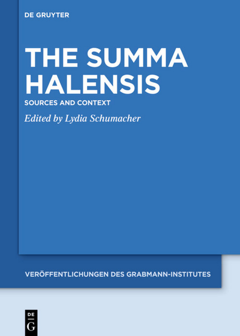 The Summa Halensis - 