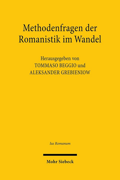 Methodenfragen der Romanistik im Wandel - 