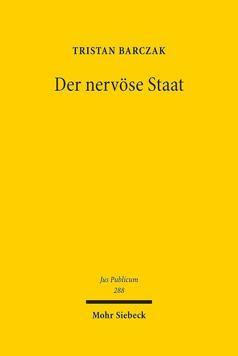 Der nervöse Staat - Tristan Barczak