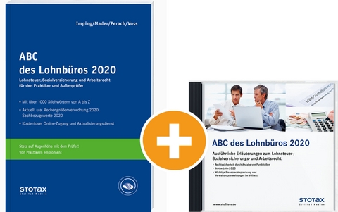 Kombi: ABC des Lohnbüros 2020 (Print+DVD) - Klaus Mader, Detlef Perach, Rainer Voss, Dietmar Besgen