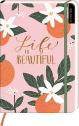 myNOTES Notizbuch A5: Life is beautiful