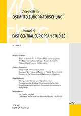 Zeitschrift für Ostmitteleuropa-Forschung (ZfO) 69/1 / Journal of East Central European Studies (JECES) - 