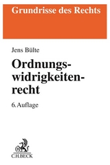 Ordnungswidrigkeitenrecht - Bohnert, Joachim; Bülte, Jens