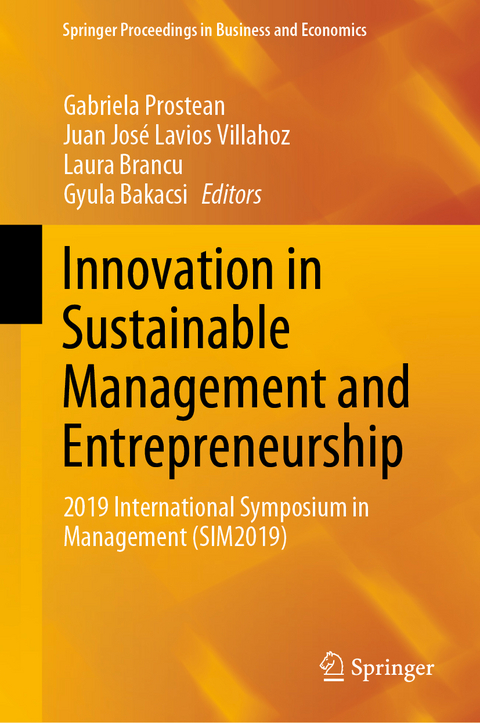 Innovation in Sustainable Management and Entrepreneurship - 