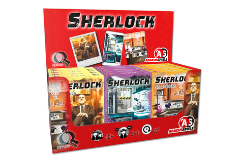 Sherlock Display 2 (15 Spiele sortiert)