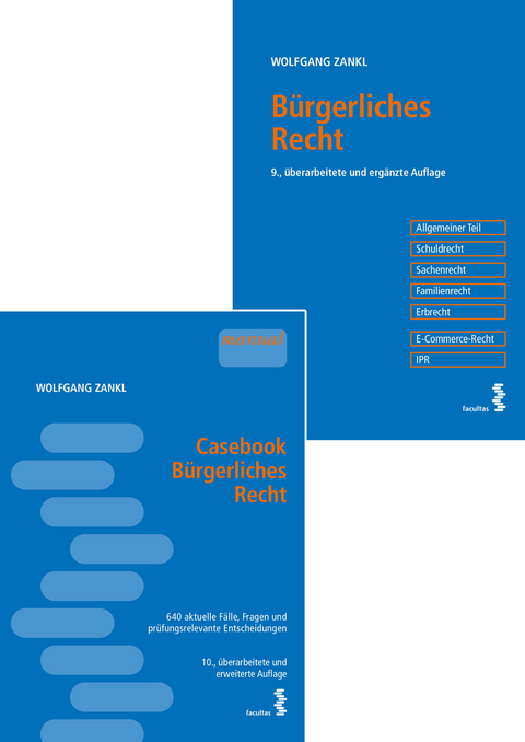 Kombipaket Casebook Bürgerliches Recht und Bürgerliches Recht - Wolfgang Zankl