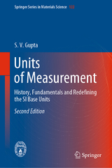 Units of Measurement - Gupta, S. V.