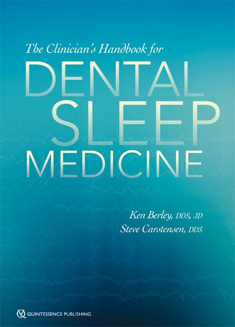 The Clinician's Handbook for Dental Sleep Medicine - Ken Berley