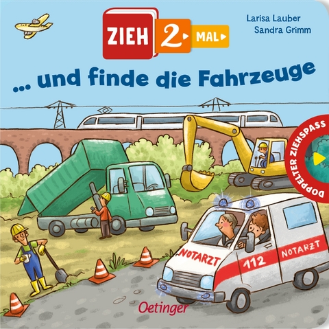 Zieh 2-mal ... und finde die Fahrzeuge - Sandra Grimm