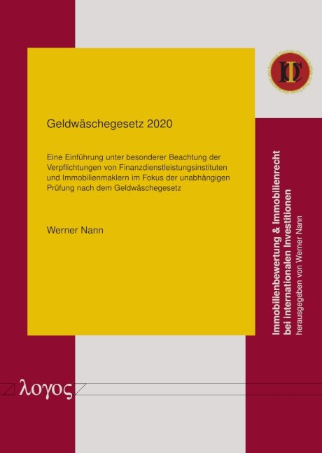 Geldwäschegesetz 2020 - Werner Nann