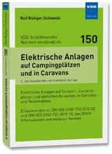 Elektrische Anlagen auf Campingplätzen und in Caravans - Cichowski, Rolf Rüdiger