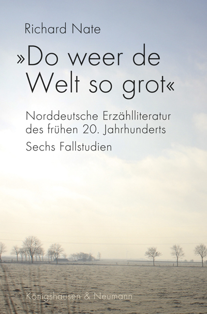 »Do weer de Welt so grot« - Richard Nate