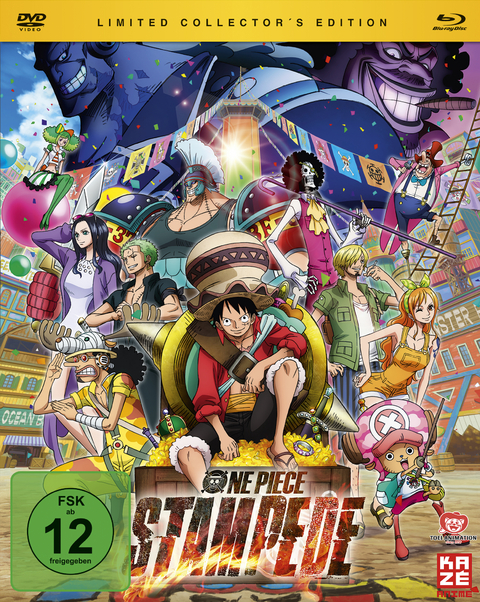 One Piece Movie 13: Stampede - Limited Collector's Edition (DVD und Blu-ray) - Takashi Otsuka