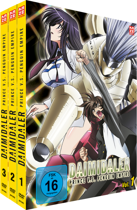 Daimidaler - Gesamtausgabe (3 DVDs) - Tetsuya Yanagisawa