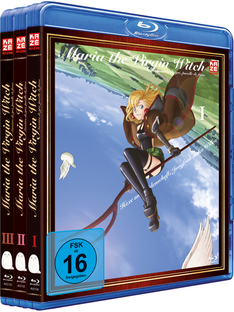 Maria the Virgin Witch - Gesamtausgabe (3 Blu-rays) - Goro Taniguchi