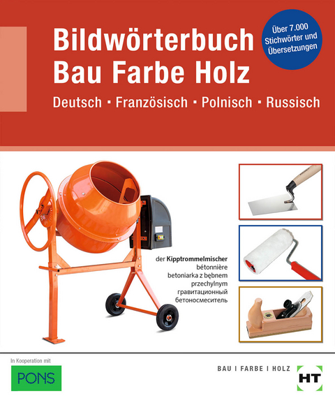 eBook inside: Buch und eBook Bildwörterbuch Bau Farbe Holz